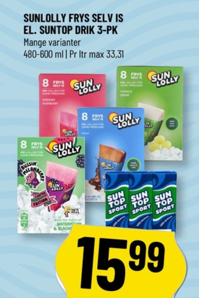 Sun Lolly, Is frys selv - Bussin Melonberry
