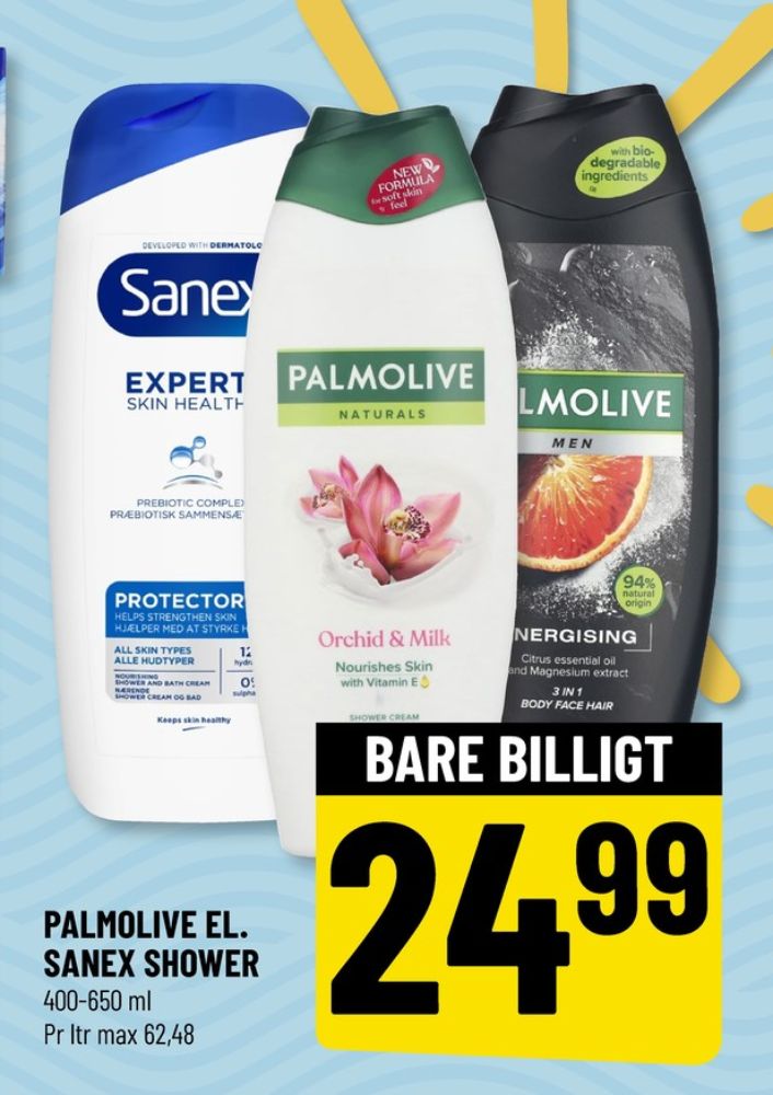 Sanex, Bodyshampoo