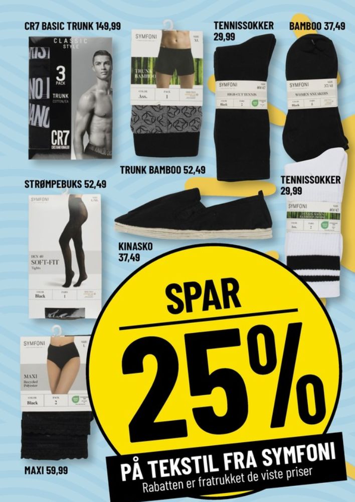Symfoni, Strømper
