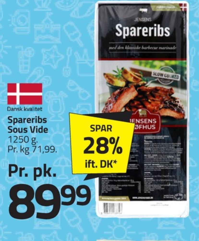 Jensens, Spareribs