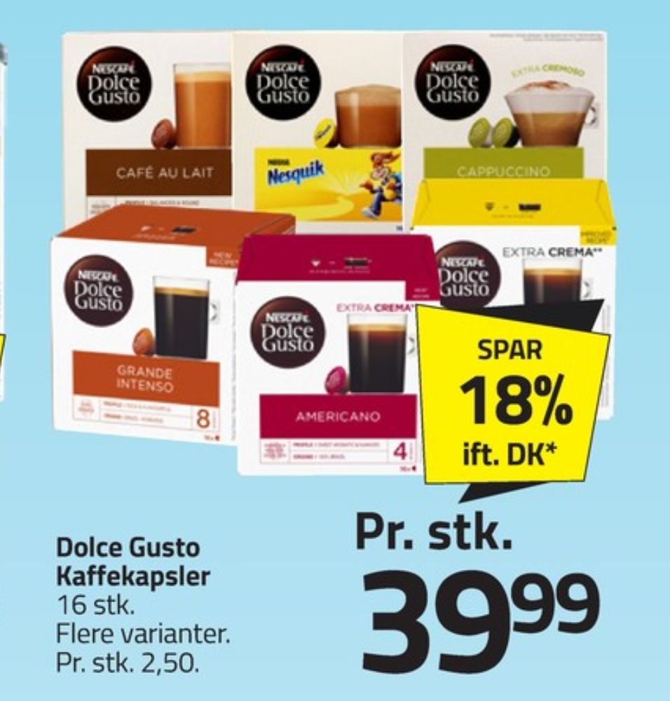 Nescafe Dolce Gusto Nesquik, Kakaokapsler
