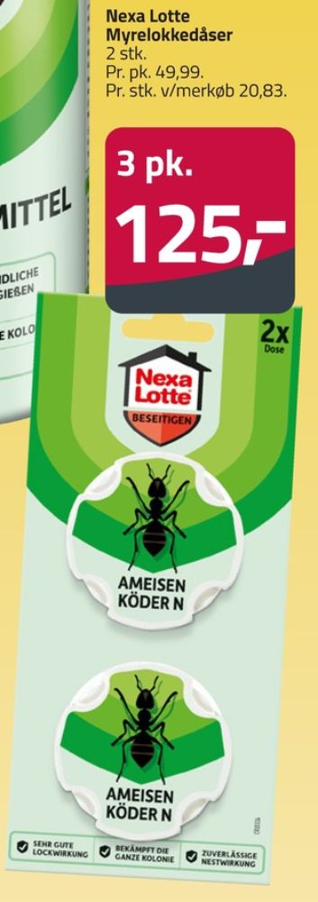 Nexa Lotte, Myrelokkedåse