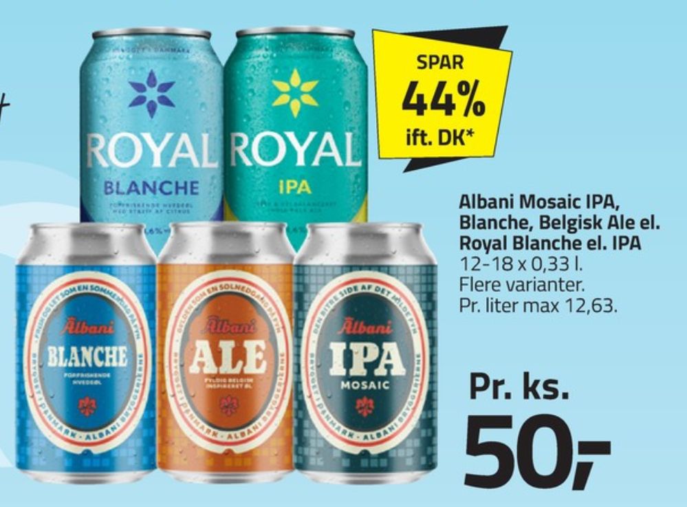 Albani Blanche, Specialøl 12 pk.