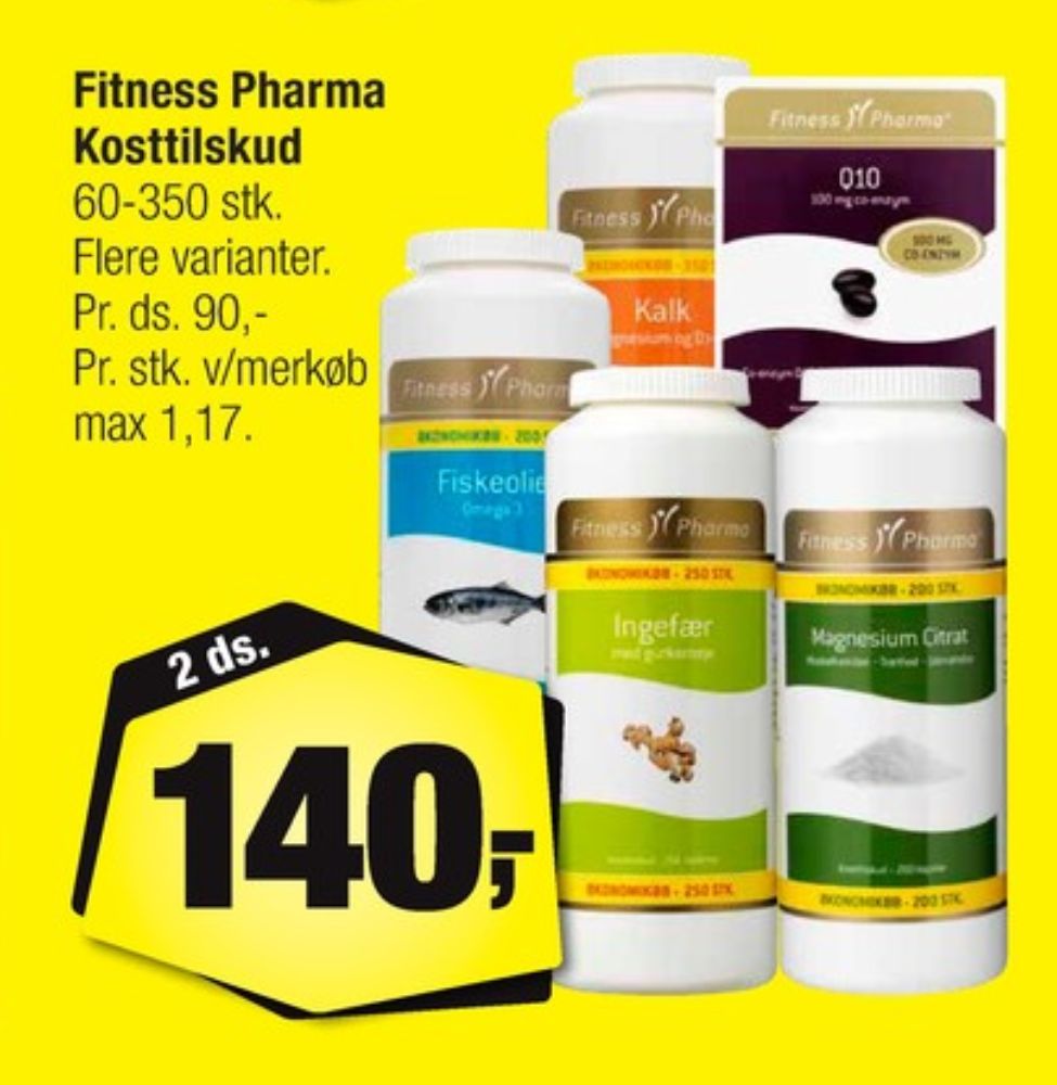Fitness Pharma, Mineraler