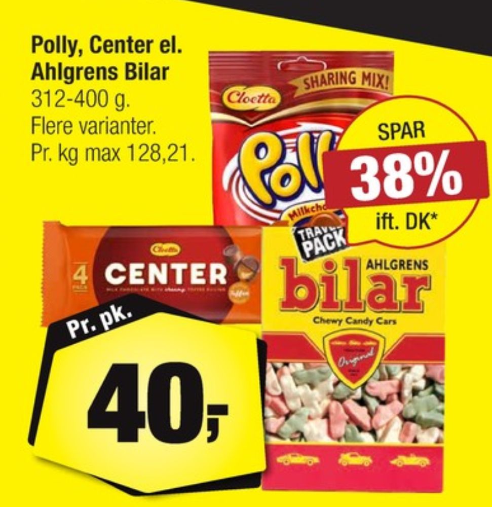 Ahlgrens Bilar Chewy Candy Cars, Slik