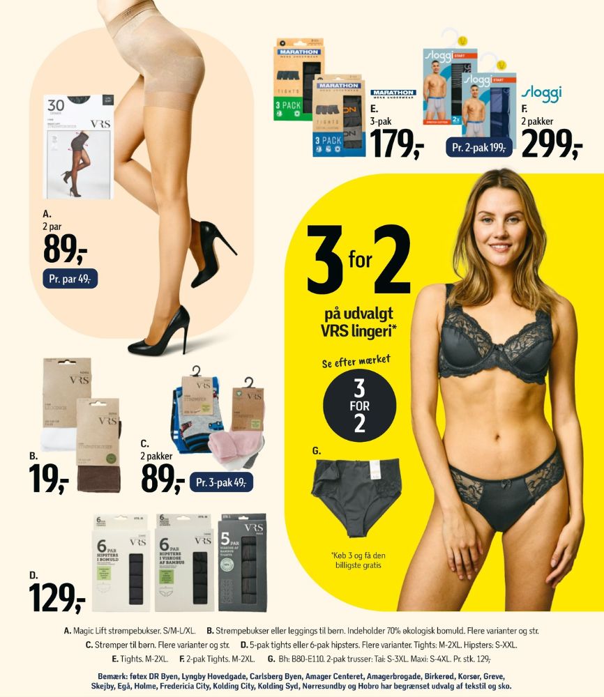 VRS WOMAN, Strømper