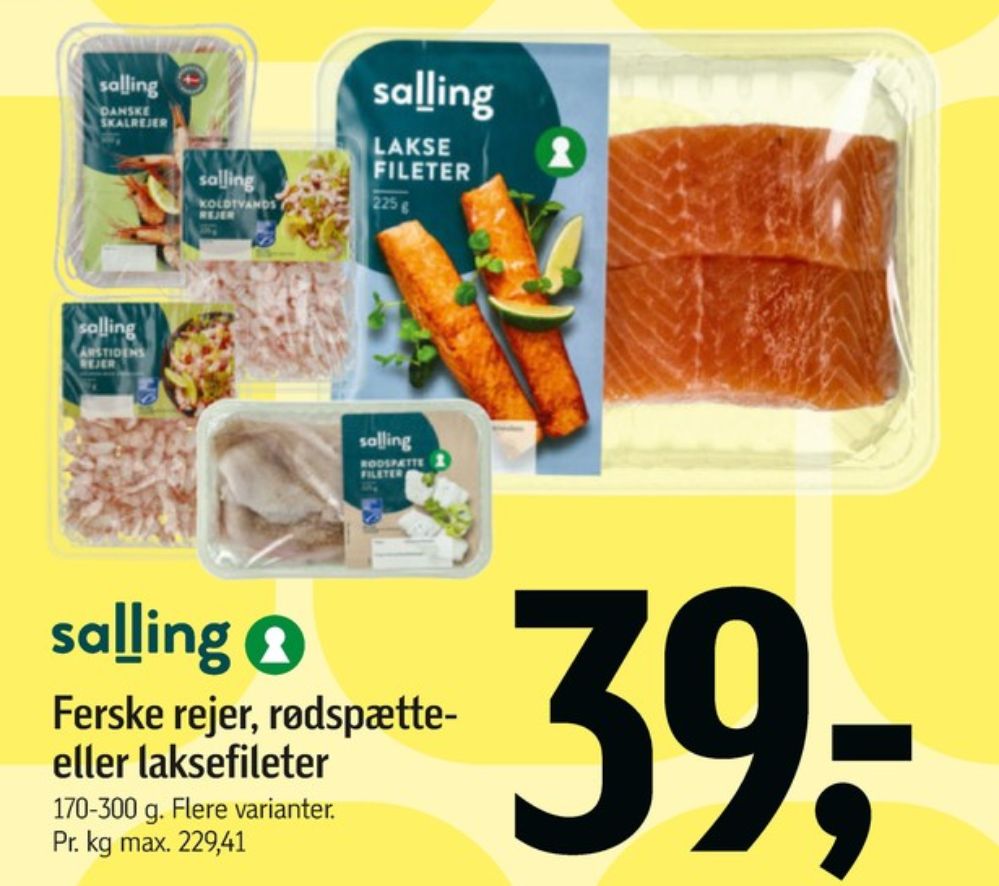 Salling, Laksefilet