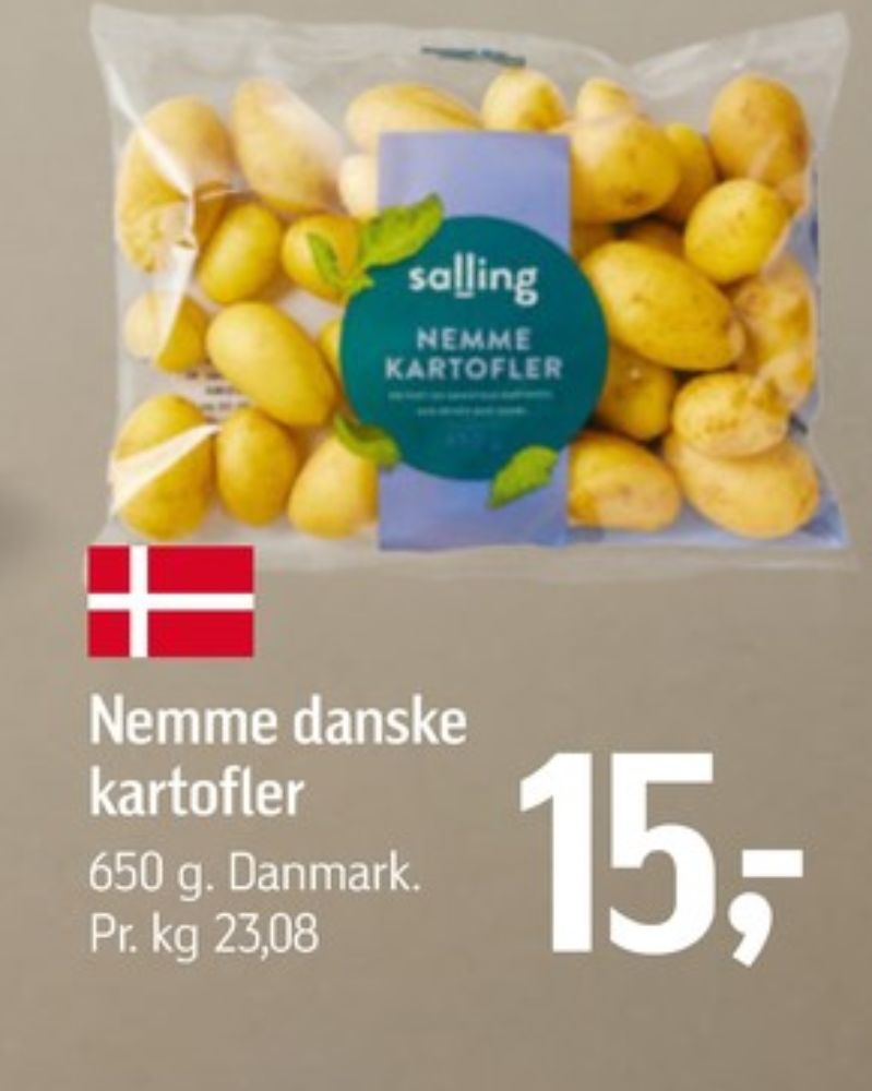 Salling, Kartofler