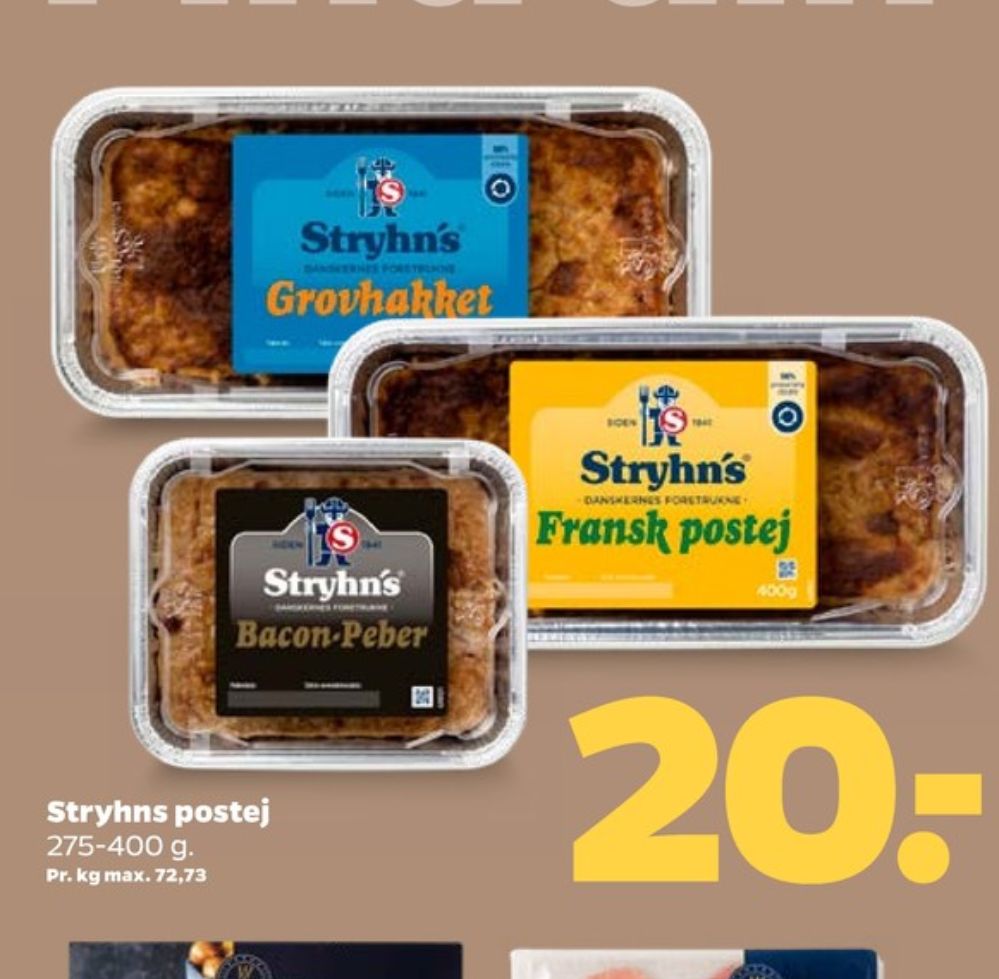 Stryhns Grovhakket, Leverpostej