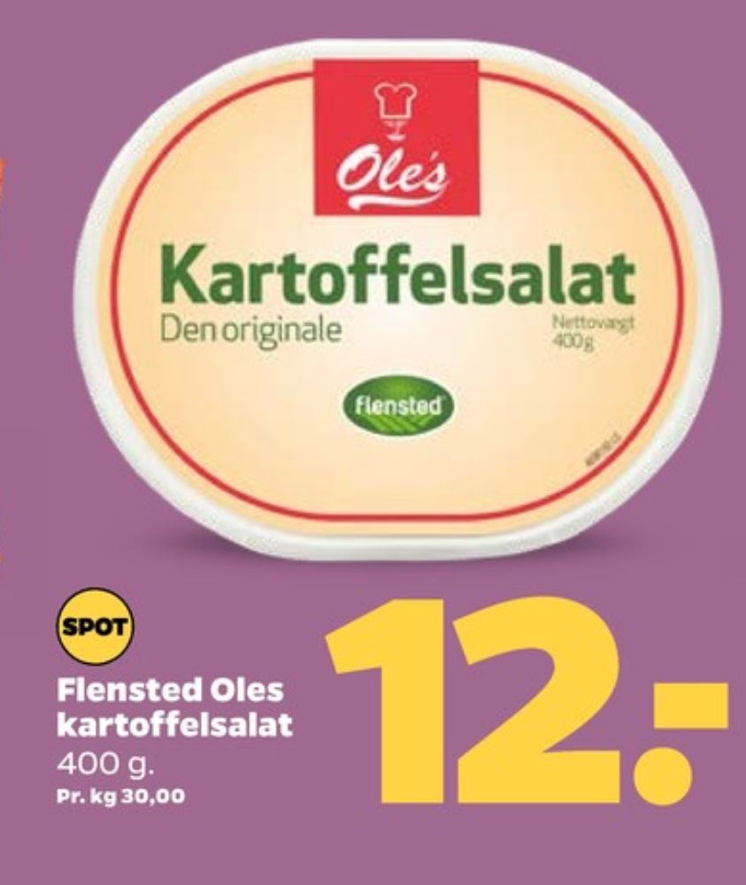 Ole's, Kartoffelsalat