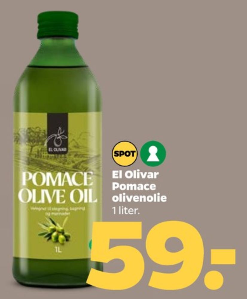 El Olivar, Olivenolie