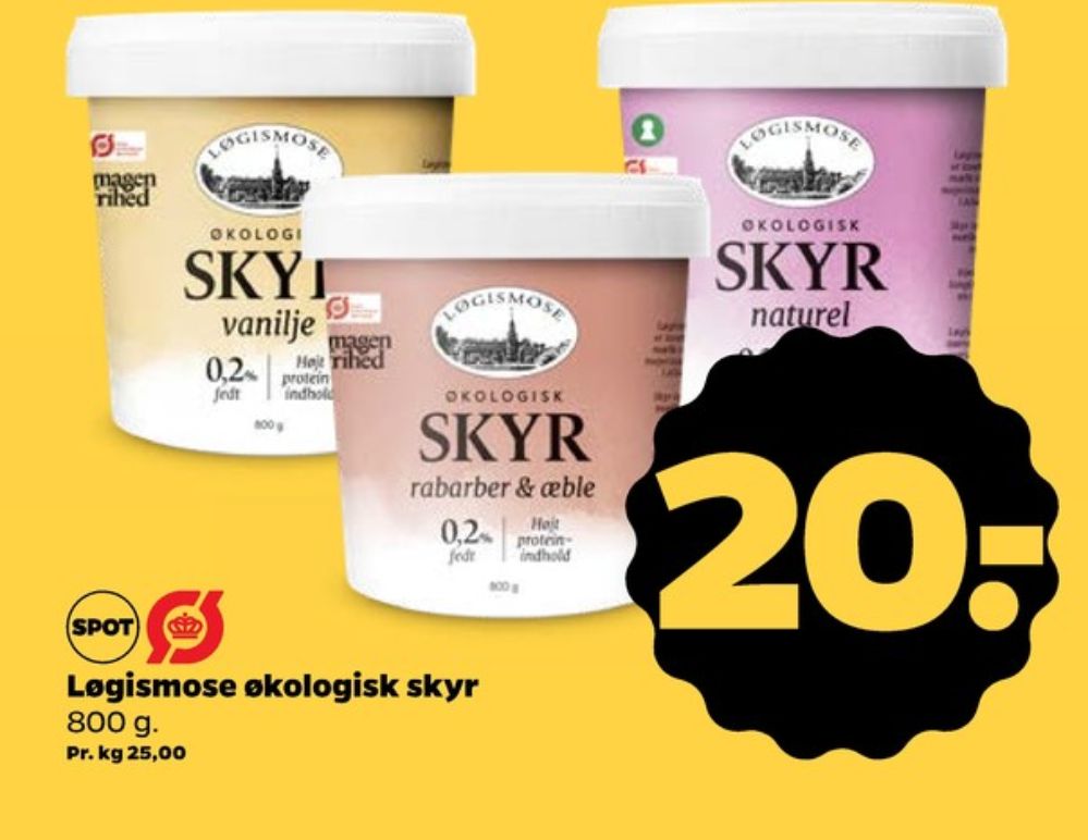 Løgismose, Naturel Skyr 