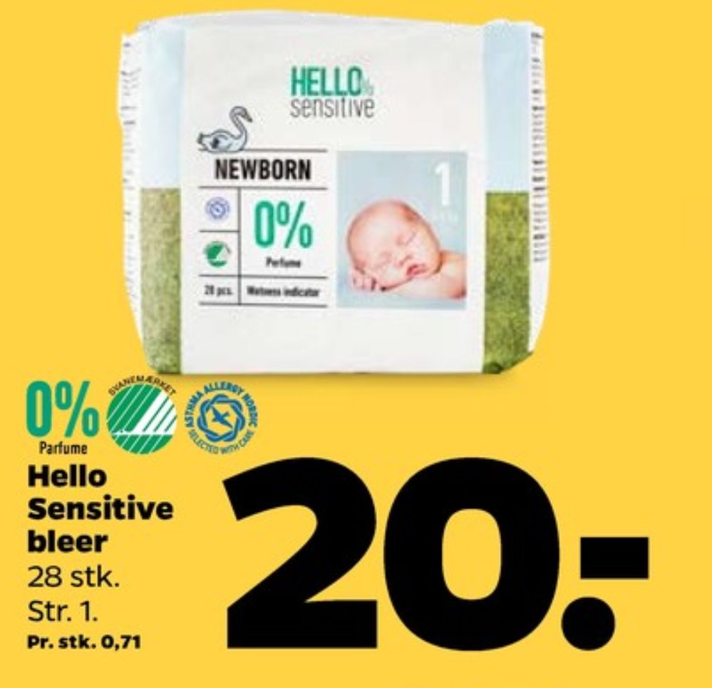 Hello Sensitive Newborn, Bleer str 1 2-4 kg