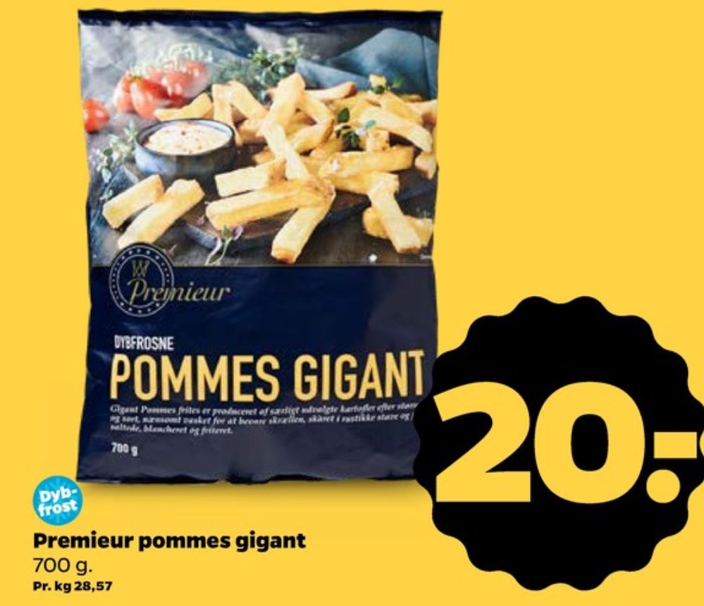 Premieur, Pommes Gigant
