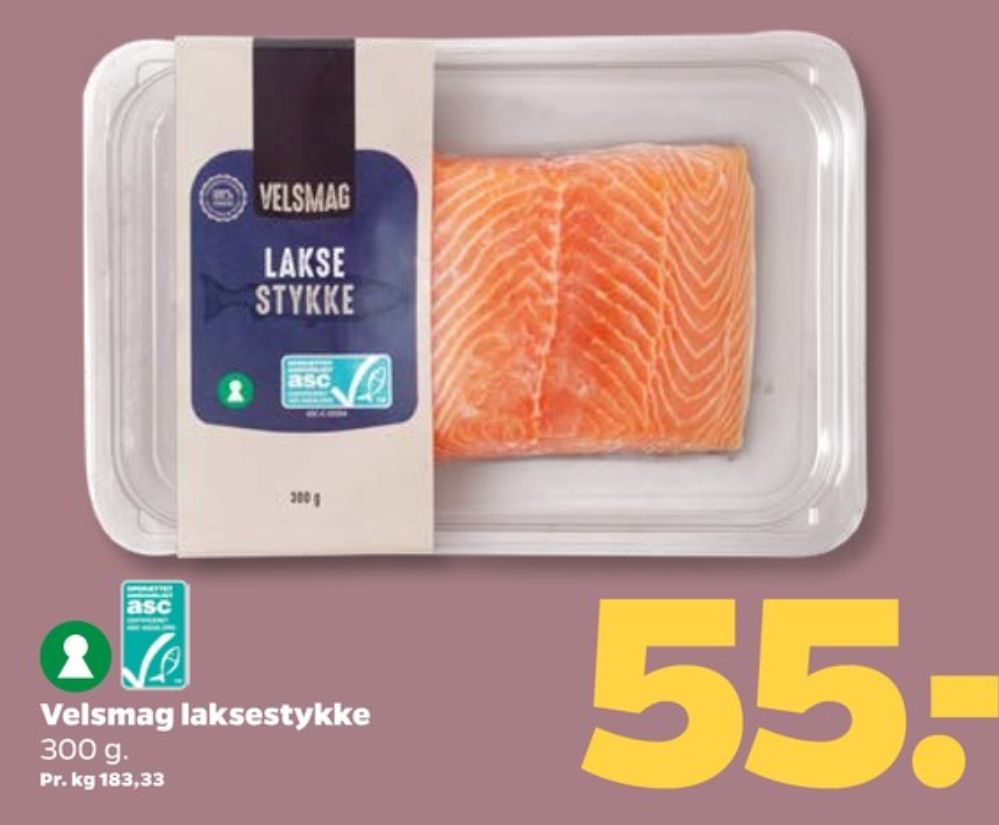Velsmag, Laksefilet