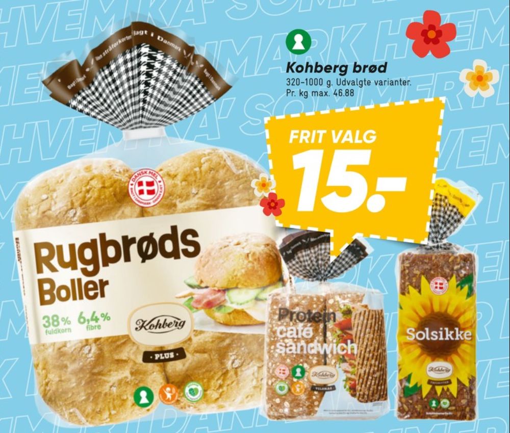 Kohberg, Solsikkerugbrød