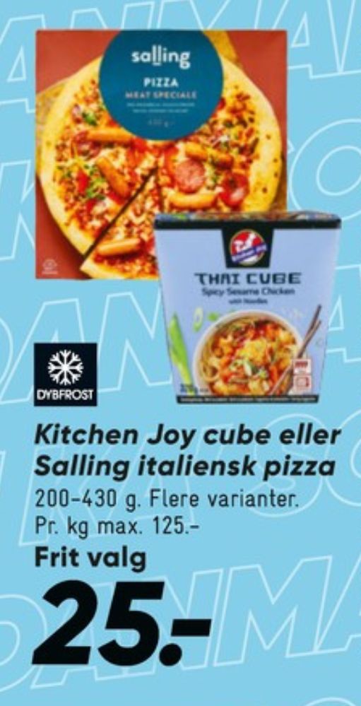 Salling, Meat Speciale Pizza