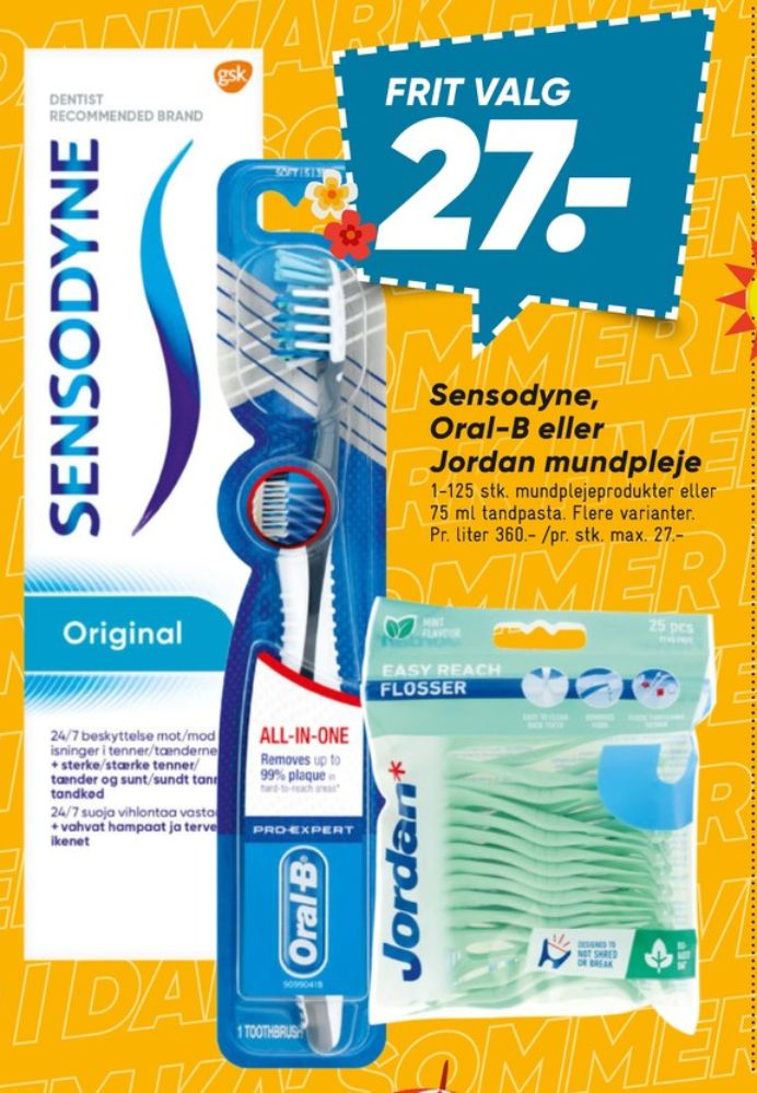 Sensodyne, Tandpasta