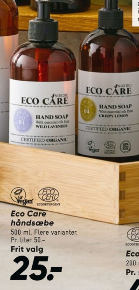 Eco Care, Flydende sæbe
