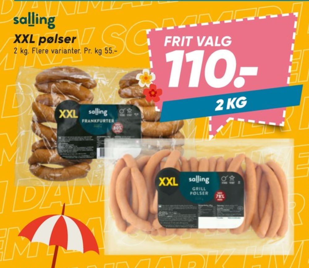 Salling, Grillpølser