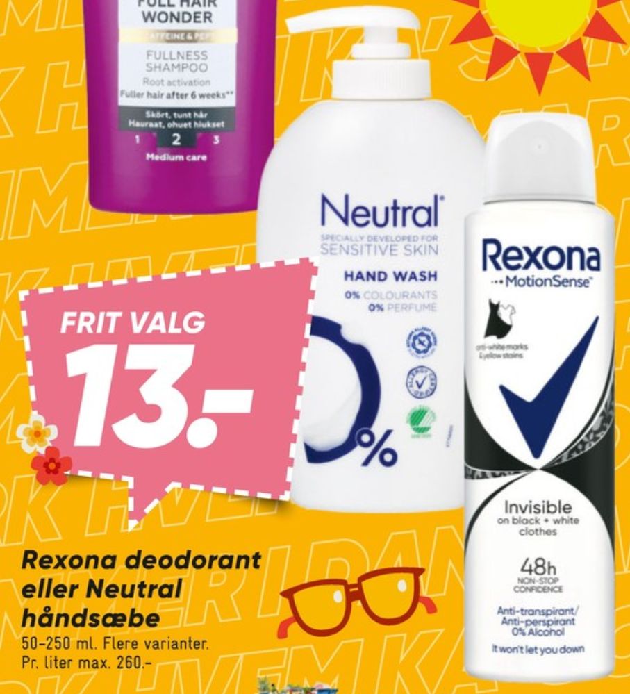 Neutral, Flydende sæbe