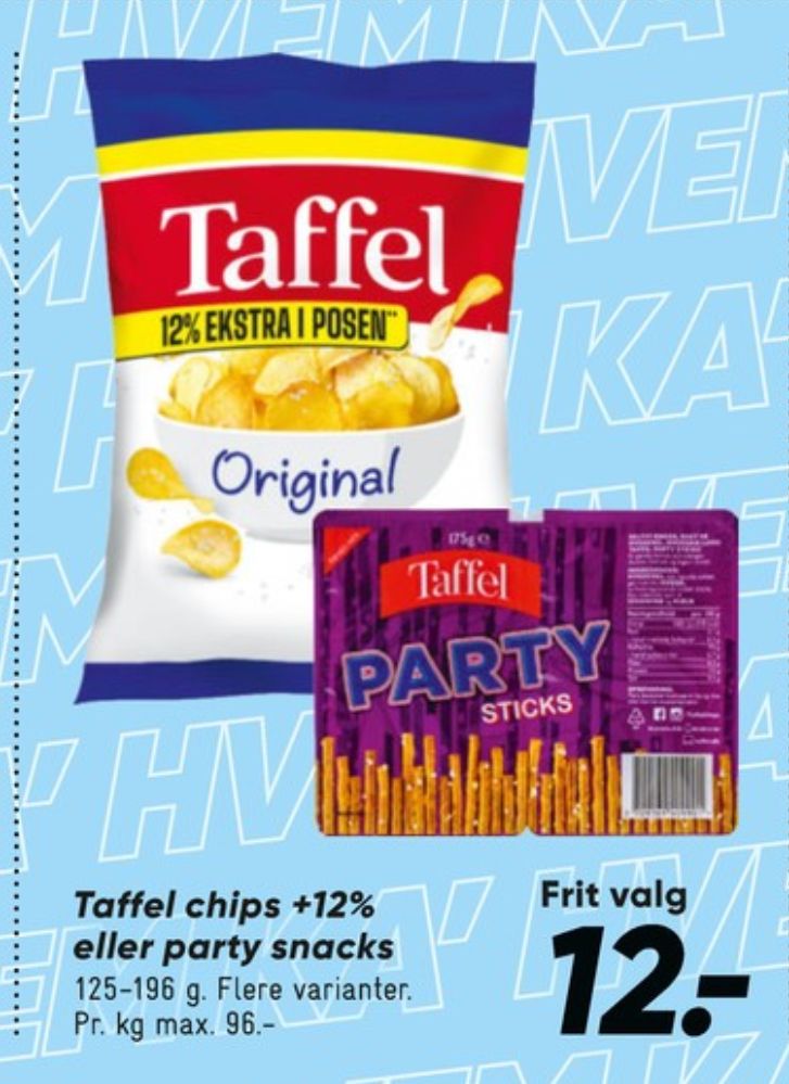 Taffel, Party Sticks