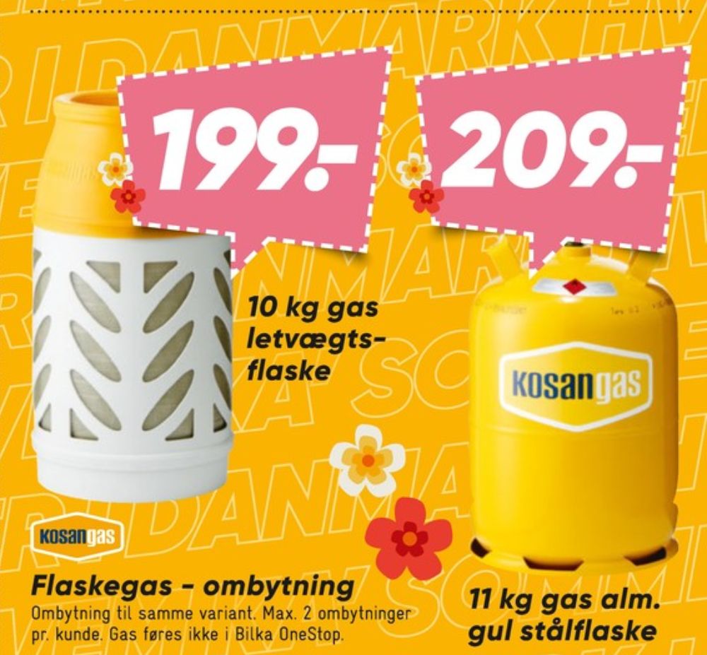 Kosan, Gasflaske