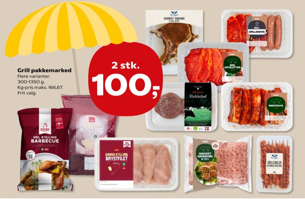 Coop, Hakket grisekød 8-12%