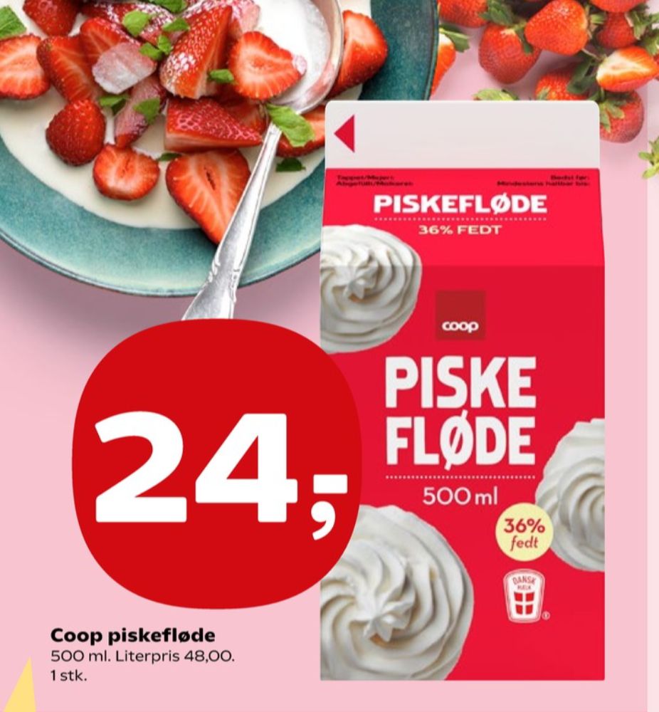 Coop, Piskefløde 36%