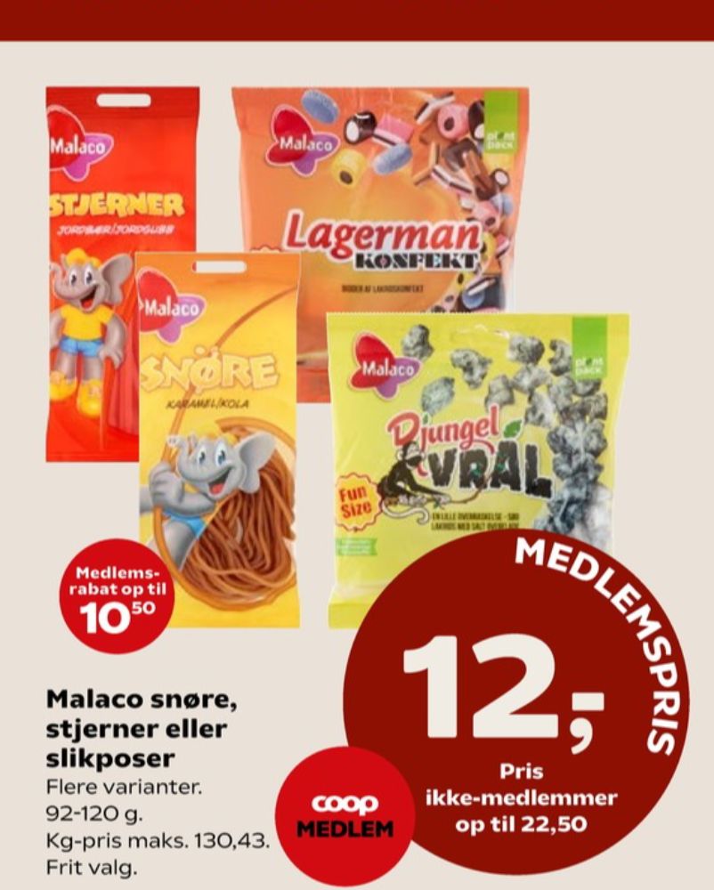 Malaco Lagerman Konfekt, Lakridskonfekt