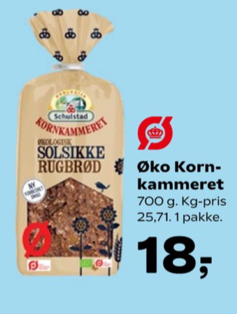 Kornkammeret, Solsikkerugbrød