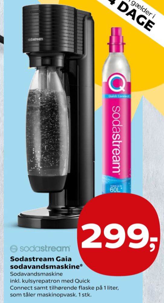 Sodastream, Sodavandsmaskine