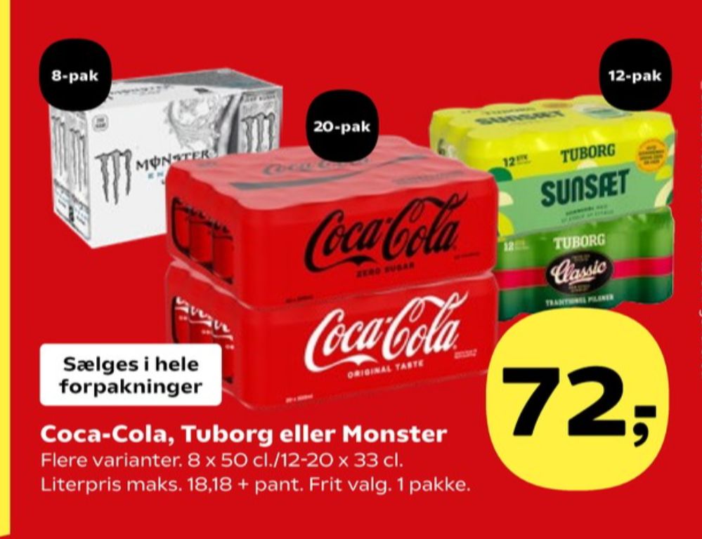 Coca Cola, Cola 20 pk