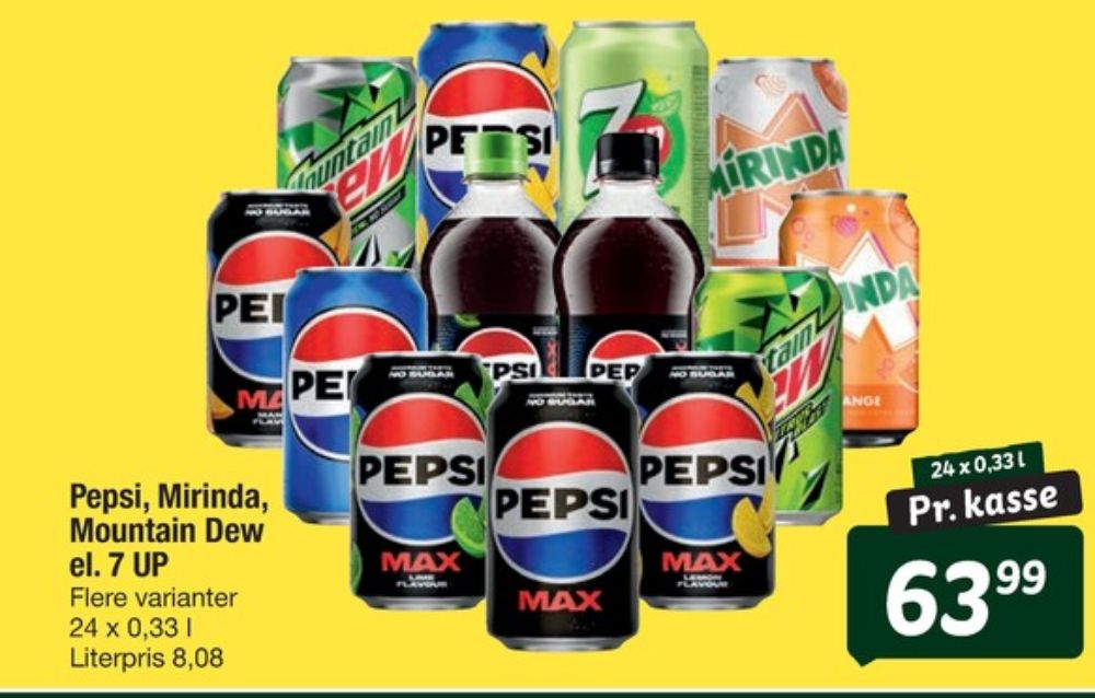 Pepsi Max Lime, Cola 24 pk.