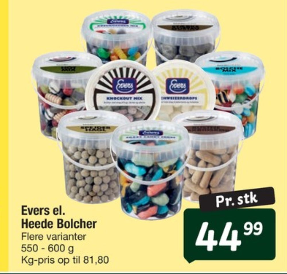 Evers Crazy Candy Frogs, Bolsjer