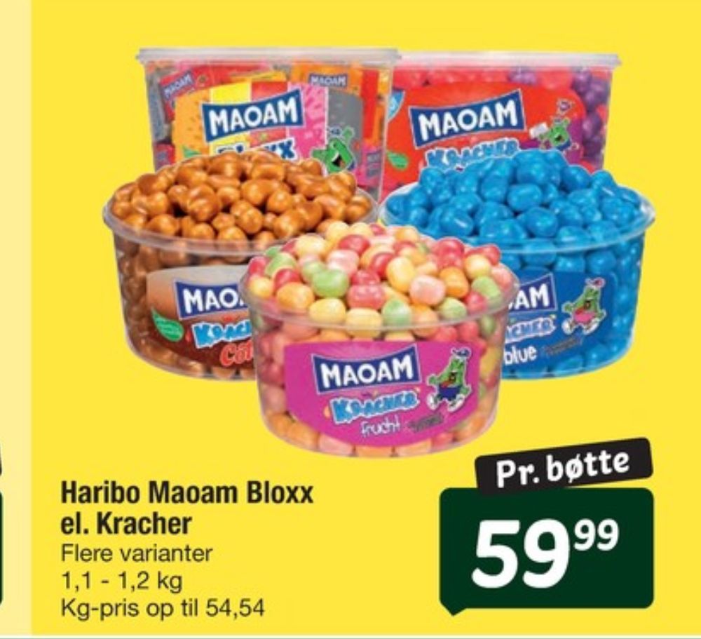 Maoam Kracher, Slikbøtte Frucht