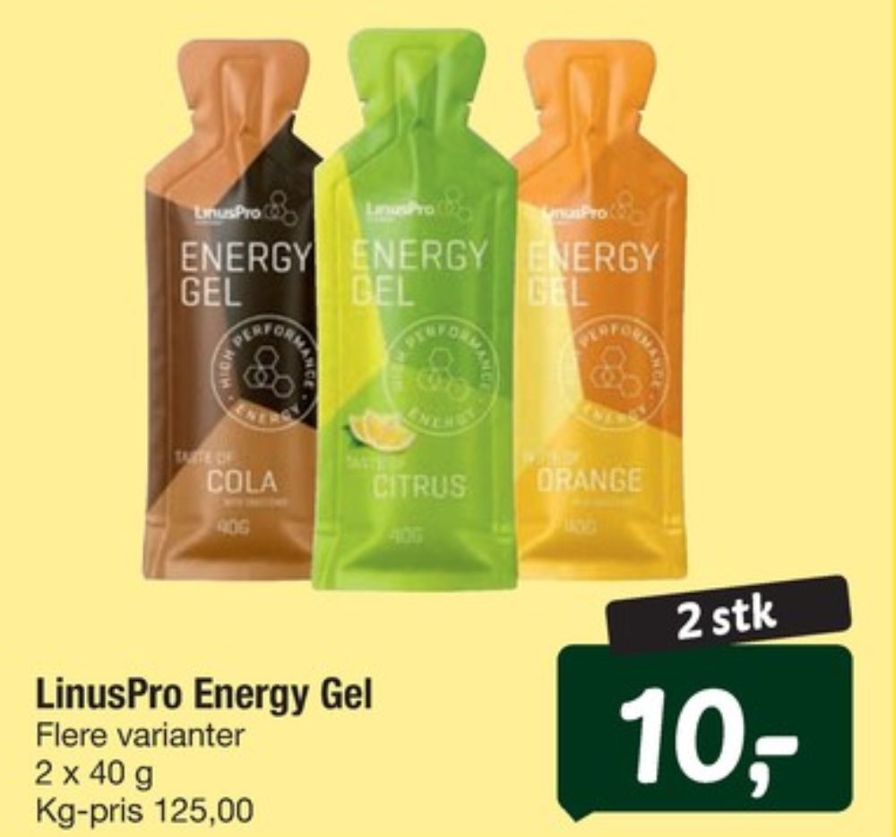 LinusPro, Træningstilskud