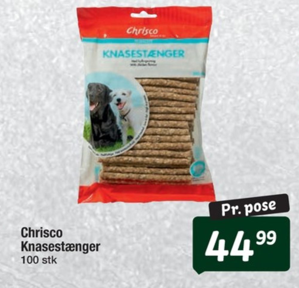 Chrisco, Tyggepinde