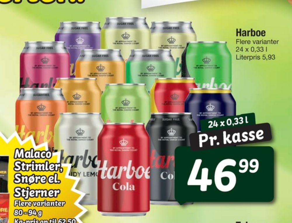 Harboe Exotic, Exotic Sodavand 24 pk. 