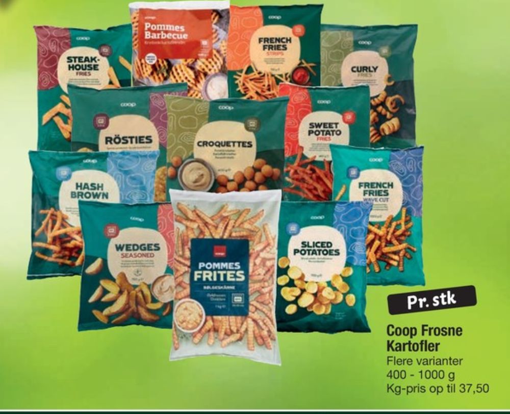 Coop, Pommes Frites Bølgeskårne