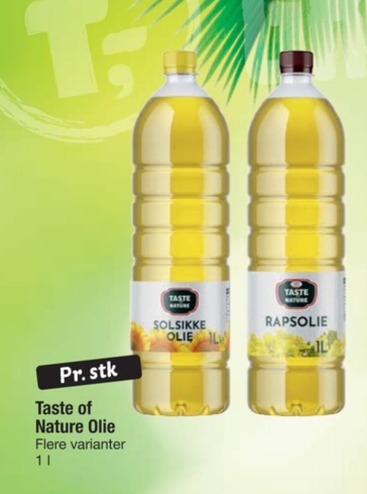 Taste of Nature, Solsikkeolie