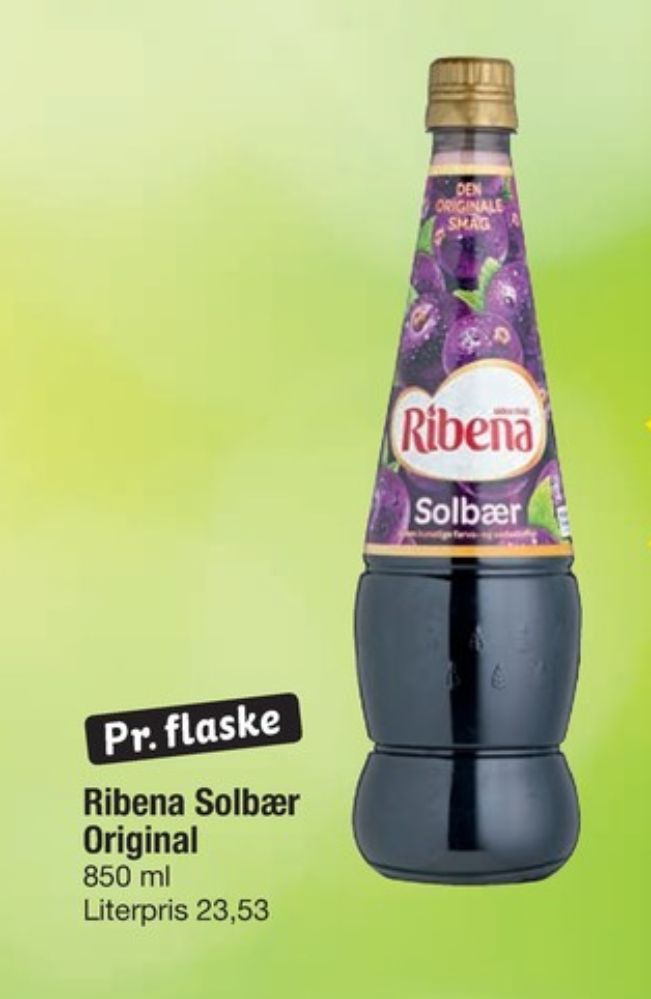Ribena, Solbær Frugtsaft
