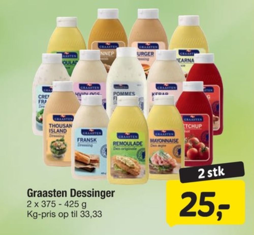 Graasten, Pommes Frites sauce