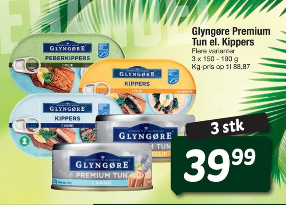 Glyngøre, Tun i vand