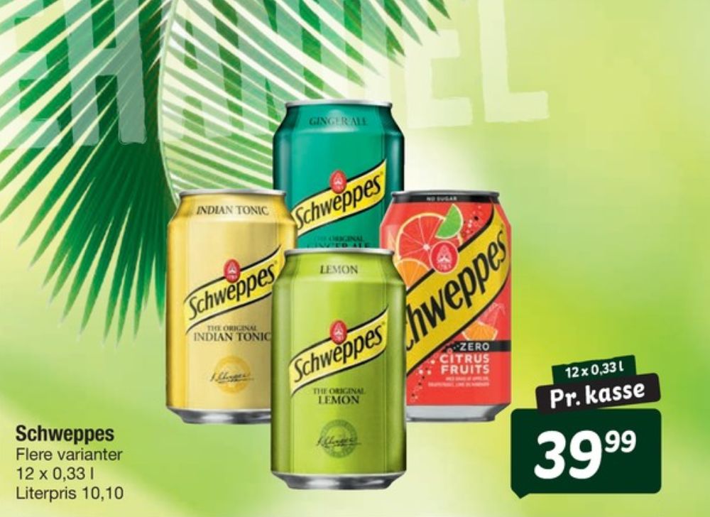 Schweppes, Indian Tonicwater 12 pk