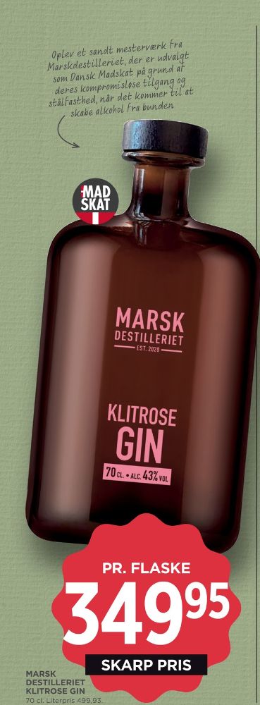Marsk Klitrose, Gin