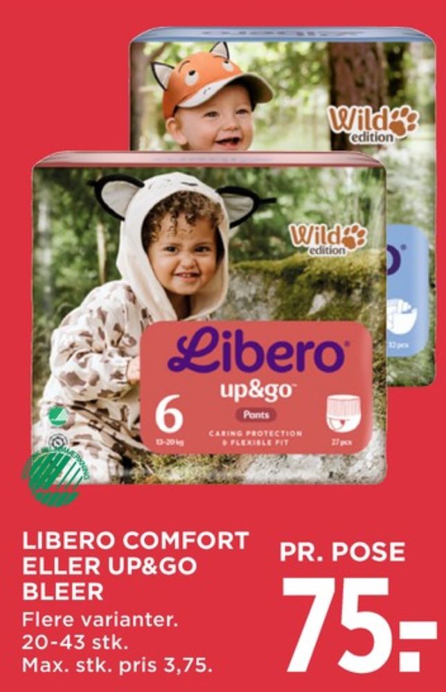 Libero Comfort, Bleer str 5 9-14 kg