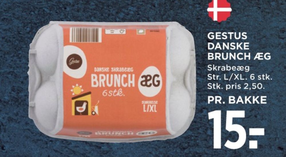Gestus, Brunch æg L/XL