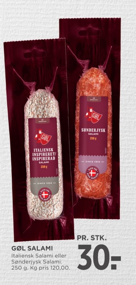 Gøl, Salami Italiensk