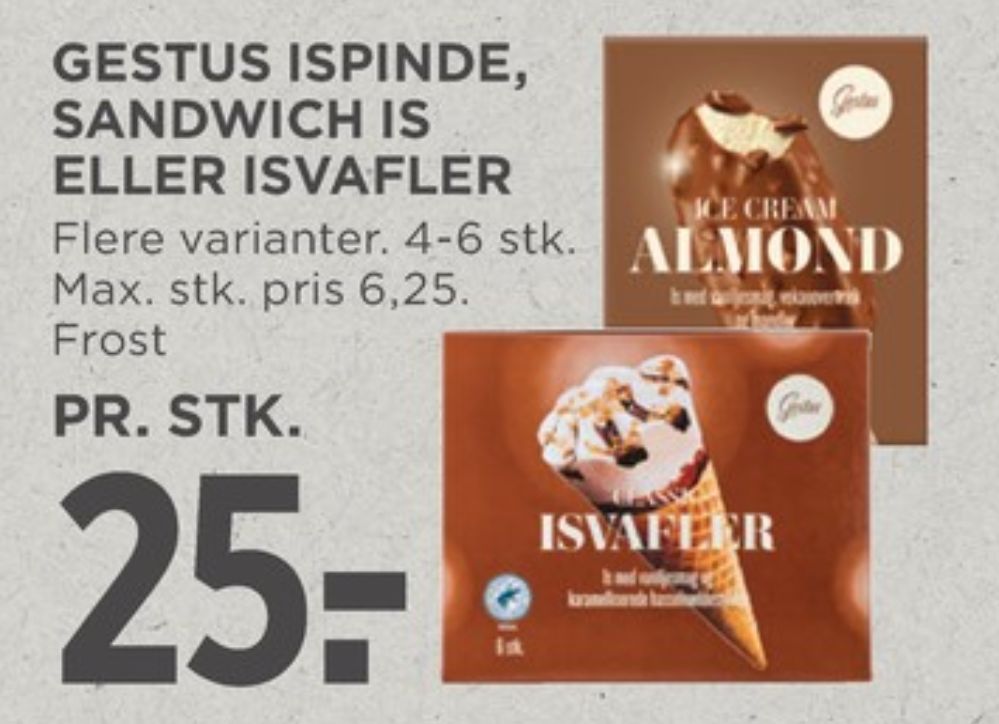 Gestus, Classic Isvafler